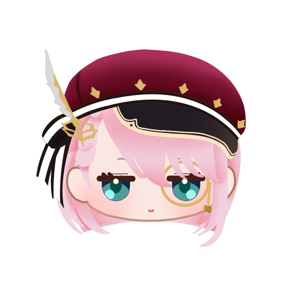 アクリル 原神キャラクターフェイスピンバッジ フォンテーヌ