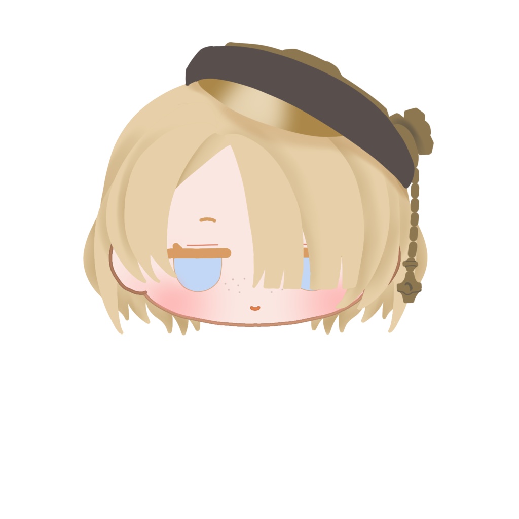 アクリル 原神キャラクターフェイスピンバッジ フォンテーヌ