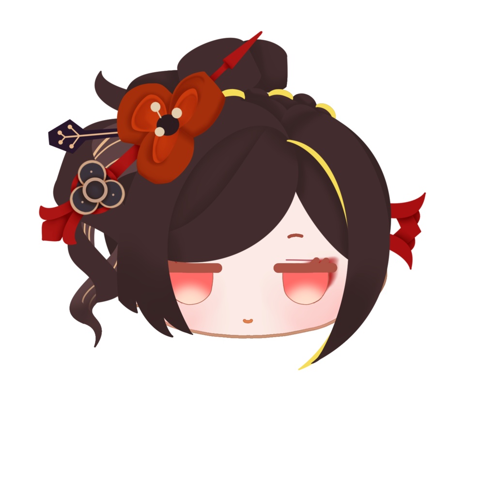 アクリル 原神キャラクターフェイスピンバッジ フォンテーヌ