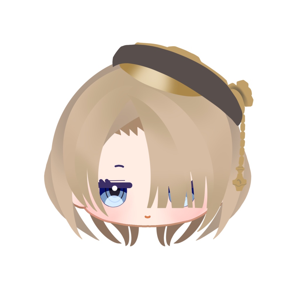 アクリル 原神キャラクターフェイスピンバッジ フォンテーヌ