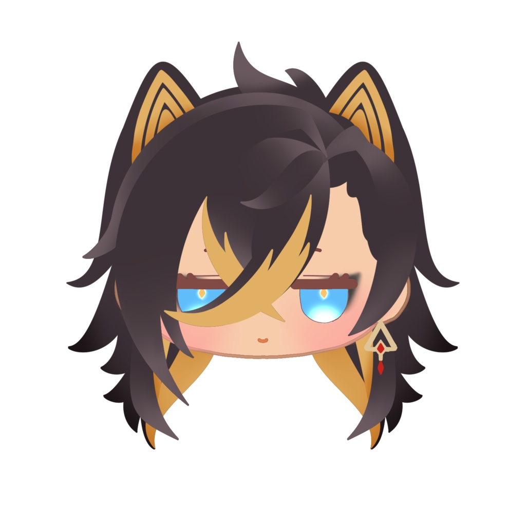 アクリル 原神キャラクター フェイスピンバッジ スメール