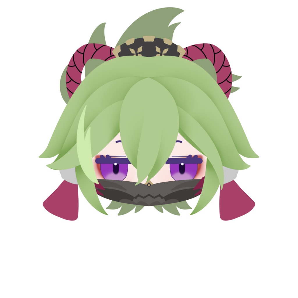 アクリル 原神 キャラクターフェイスピンバッジ 稲妻