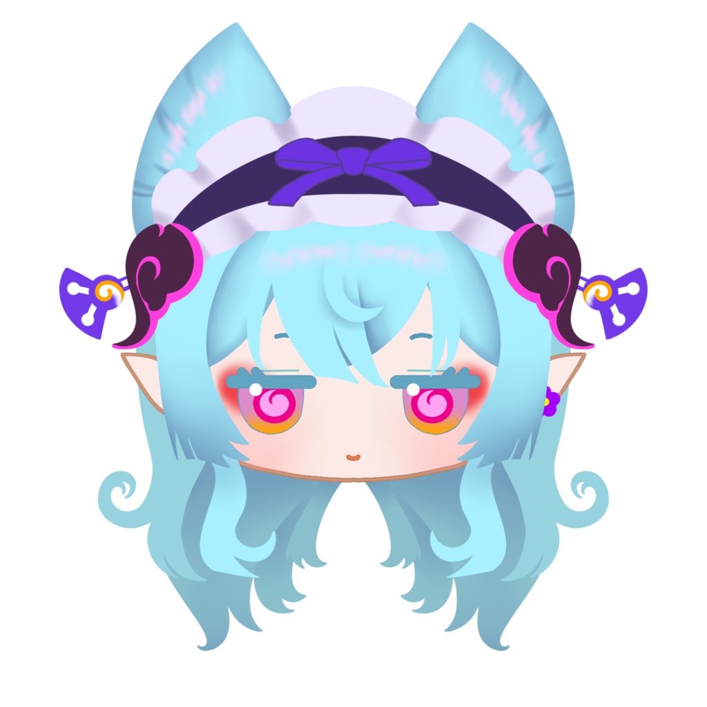 アクリル 原神 キャラクターフェイスピンバッジ 稲妻