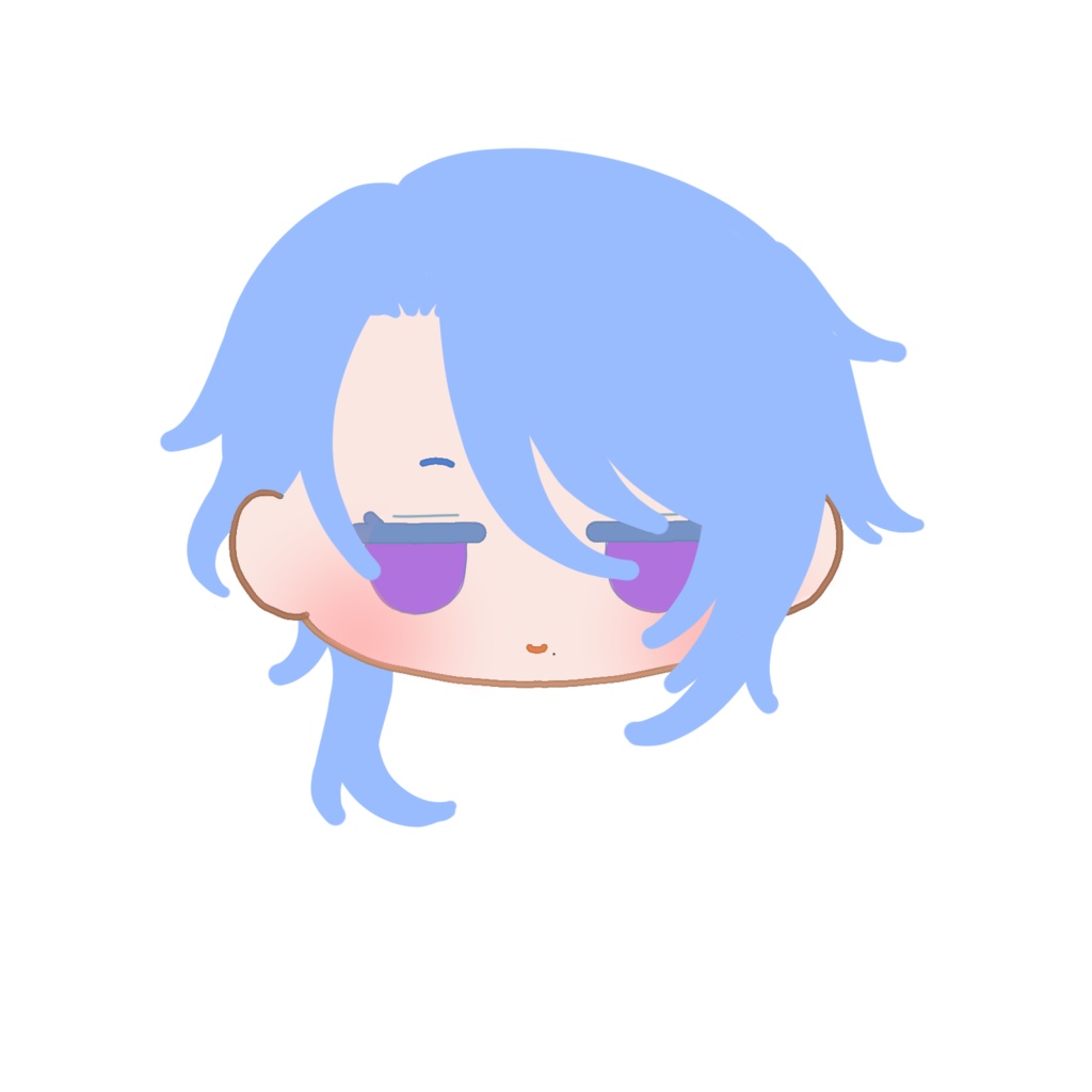 アクリル 原神 キャラクターフェイスピンバッジ 稲妻