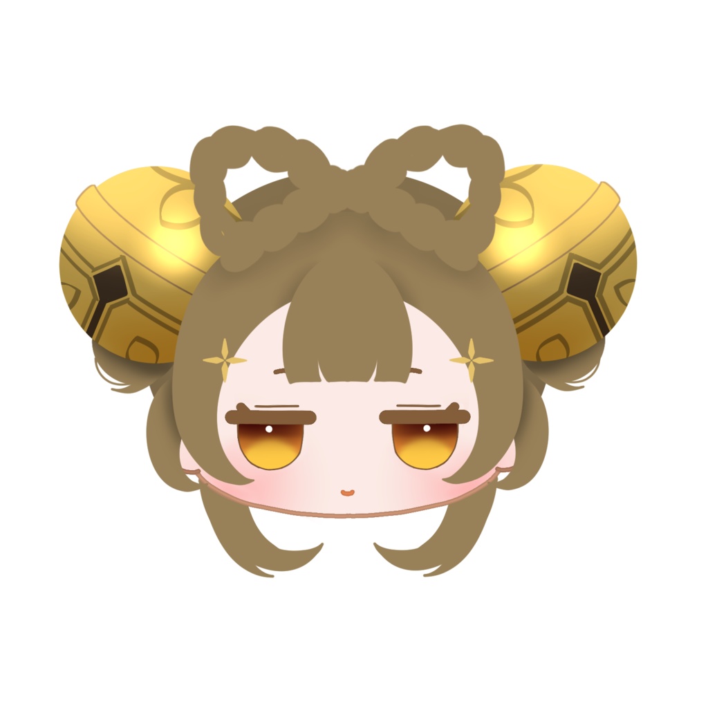 アクリル 原神 キャラクターフェイスピンバッジ 璃月