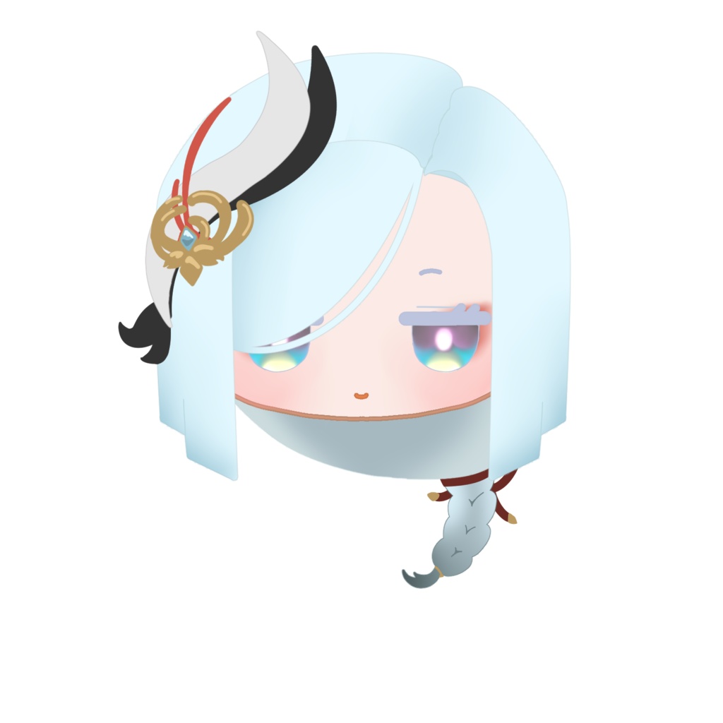 アクリル 原神 キャラクターフェイスピンバッジ 璃月