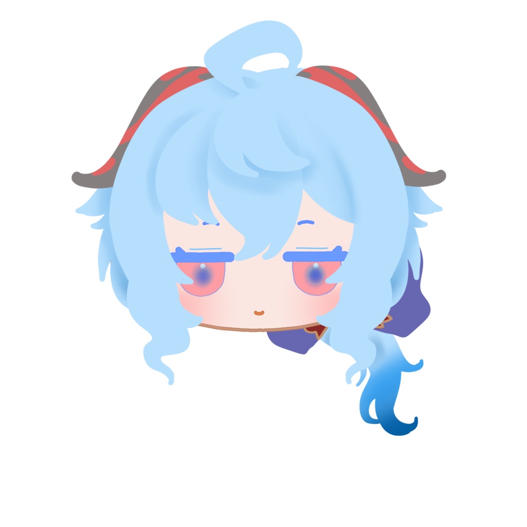 アクリル 原神 キャラクターフェイスピンバッジ 璃月