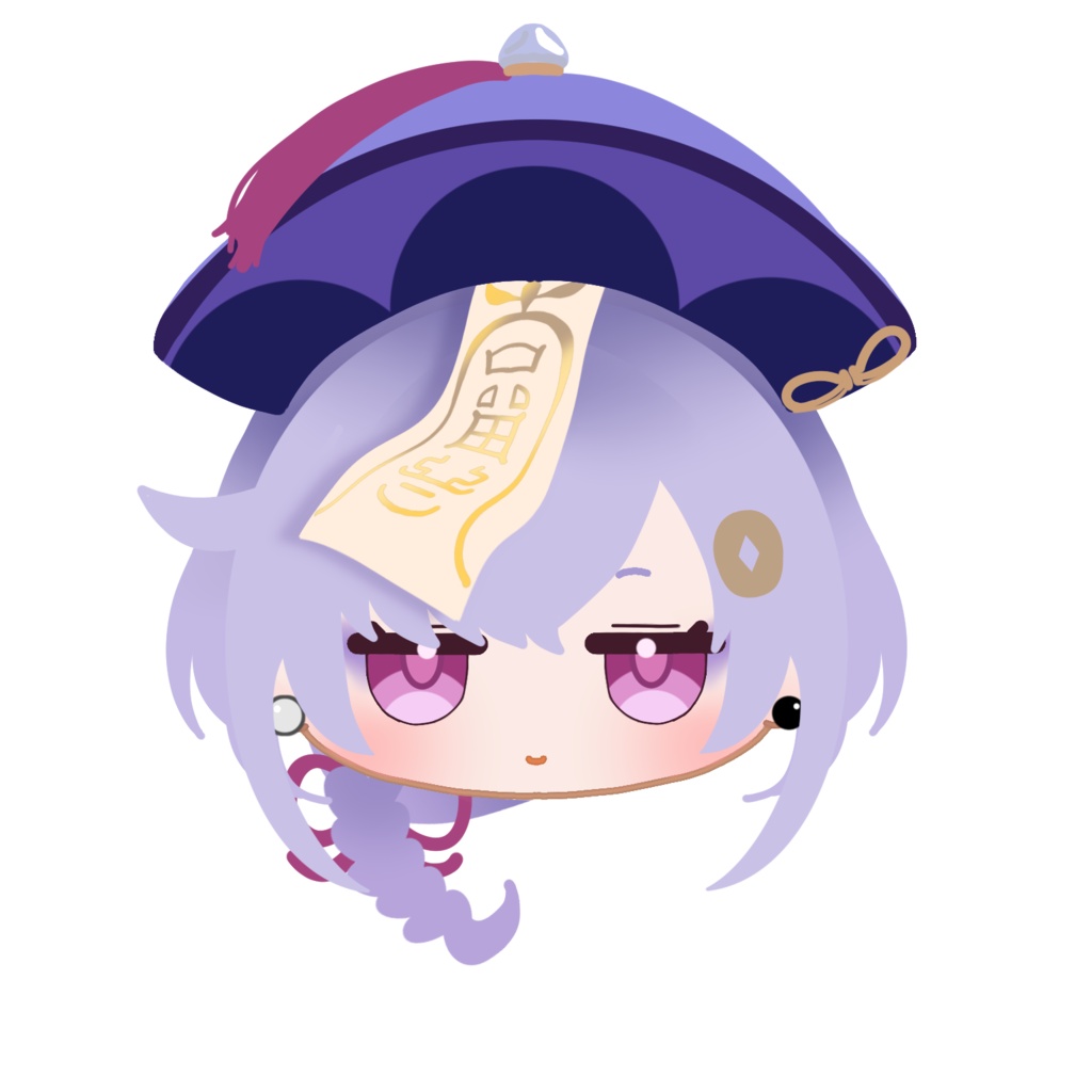 アクリル 原神 キャラクターフェイスピンバッジ 璃月