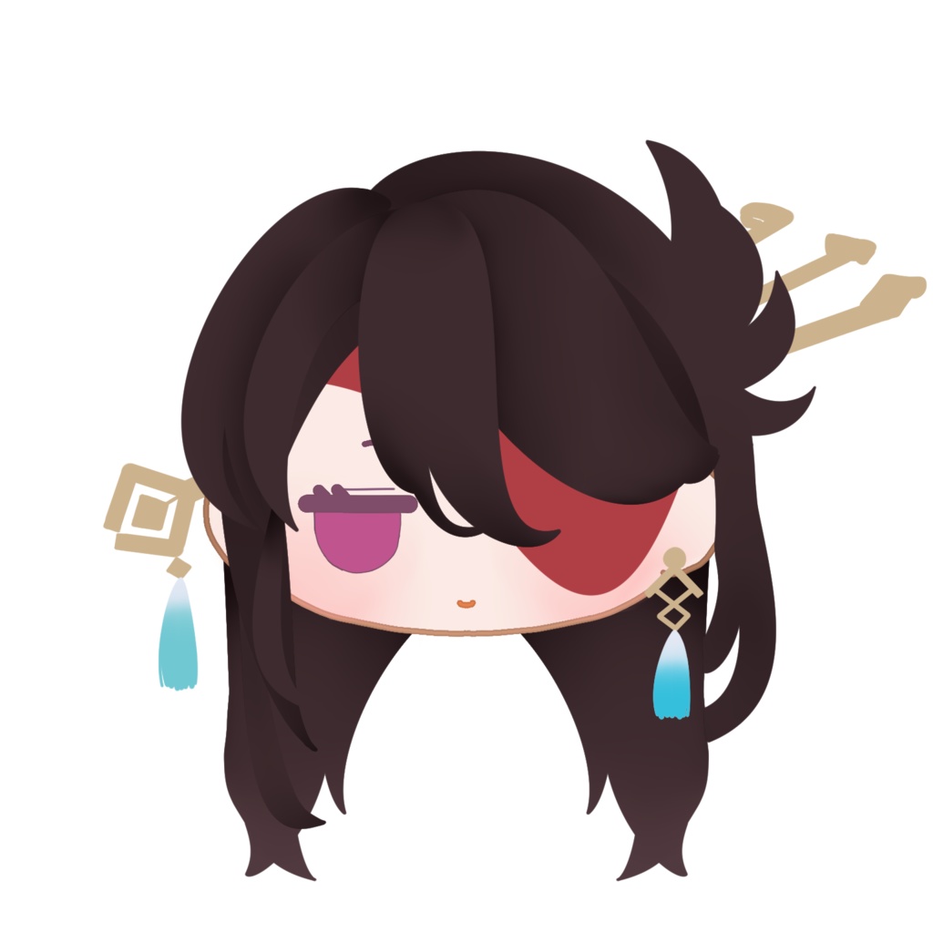 アクリル 原神 キャラクターフェイスピンバッジ 璃月