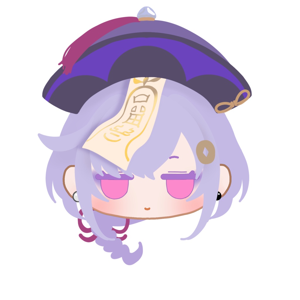 アクリル 原神 キャラクターフェイスピンバッジ 璃月