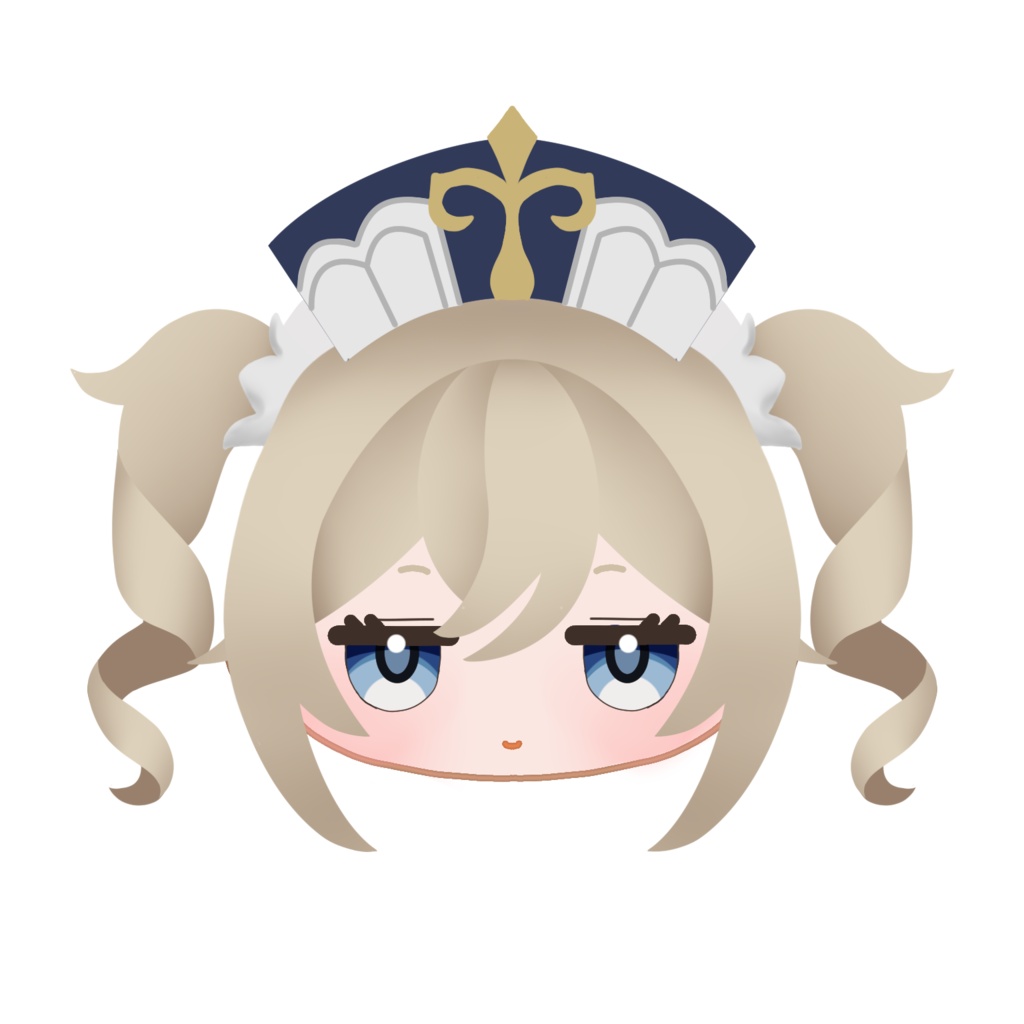 アクリル 原神 キャラクターフェイスピンバッジ モンド