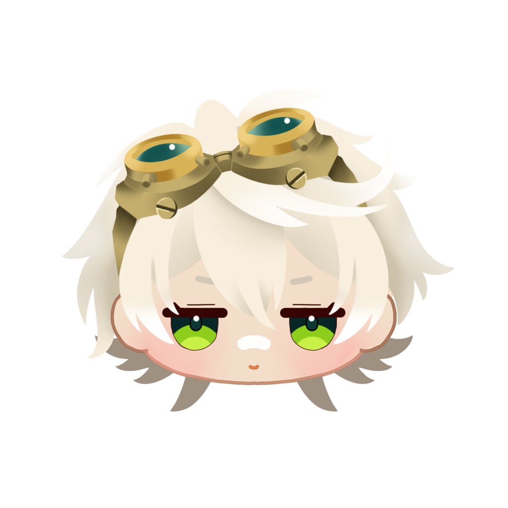 アクリル 原神 キャラクターフェイスピンバッジ モンド