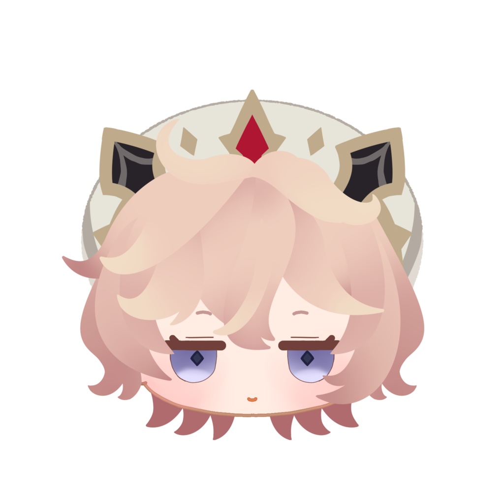 アクリル 原神 キャラクターフェイスピンバッジ モンド