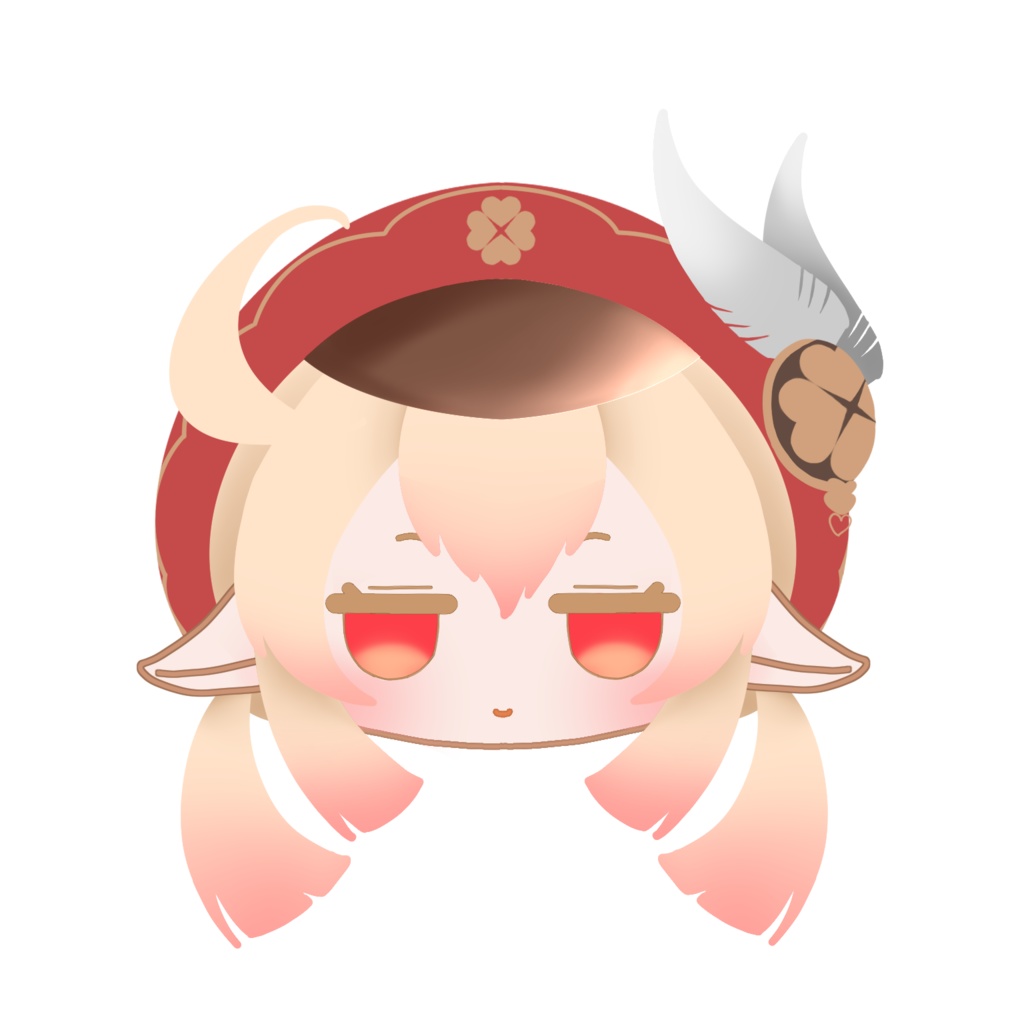 アクリル 原神 キャラクターフェイスピンバッジ モンド