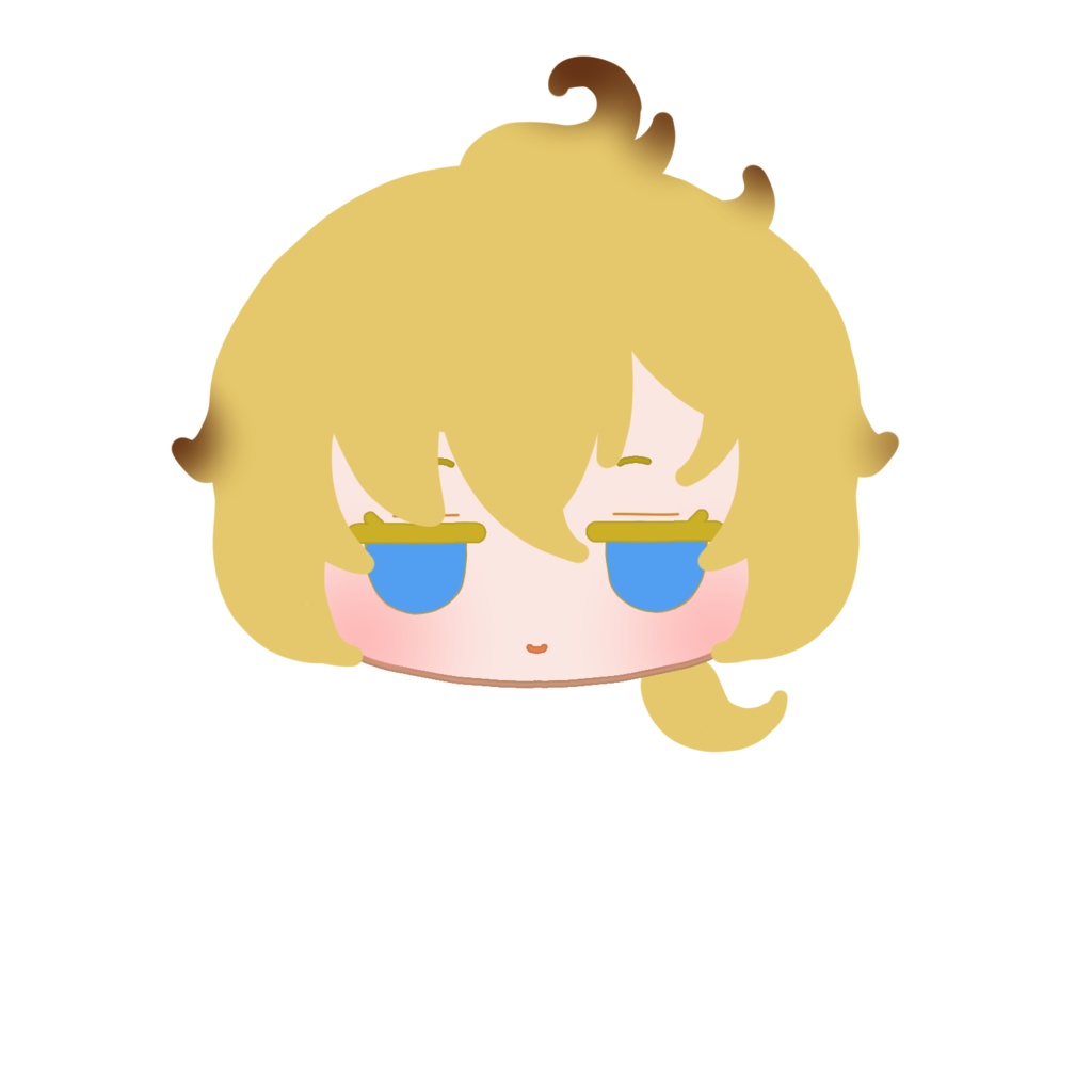 アクリル 原神 キャラクターフェイスピンバッジ モンド