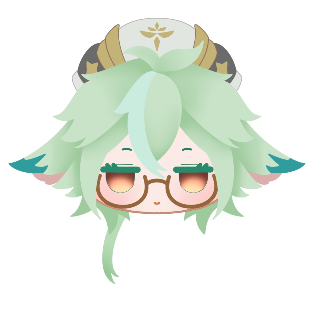 アクリル 原神 キャラクターフェイスピンバッジ モンド