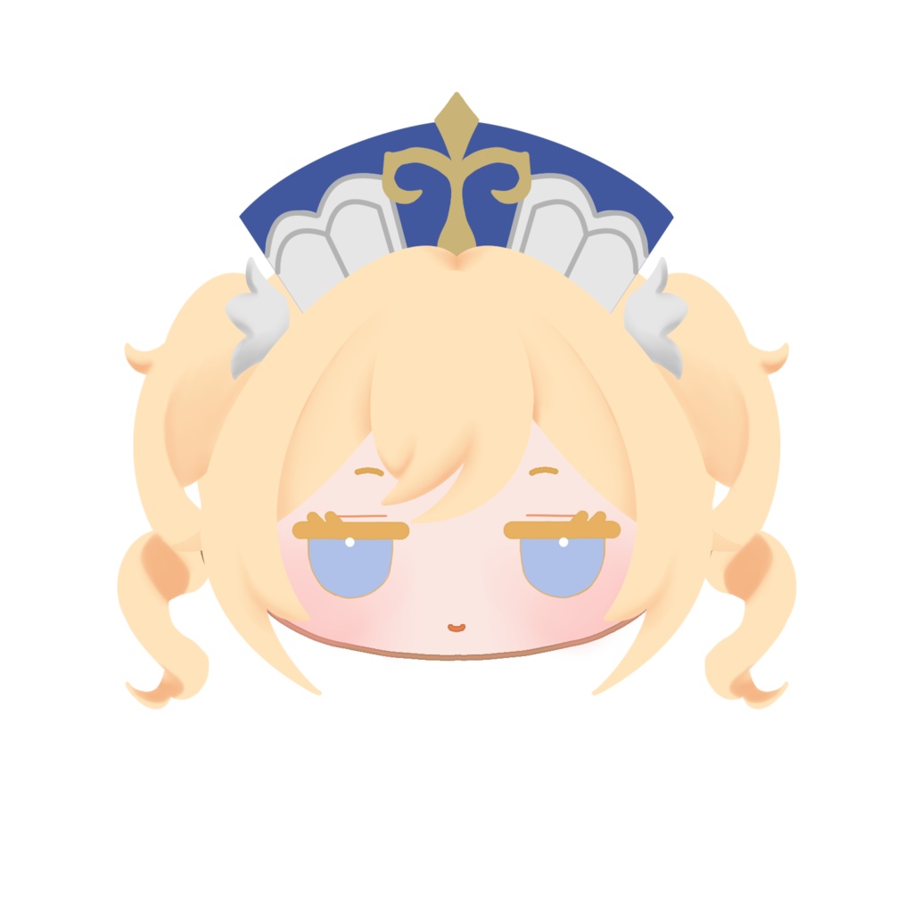 アクリル 原神 キャラクターフェイスピンバッジ モンド