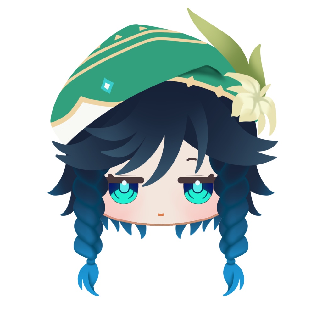 アクリル 原神 キャラクターフェイスピンバッジ モンド