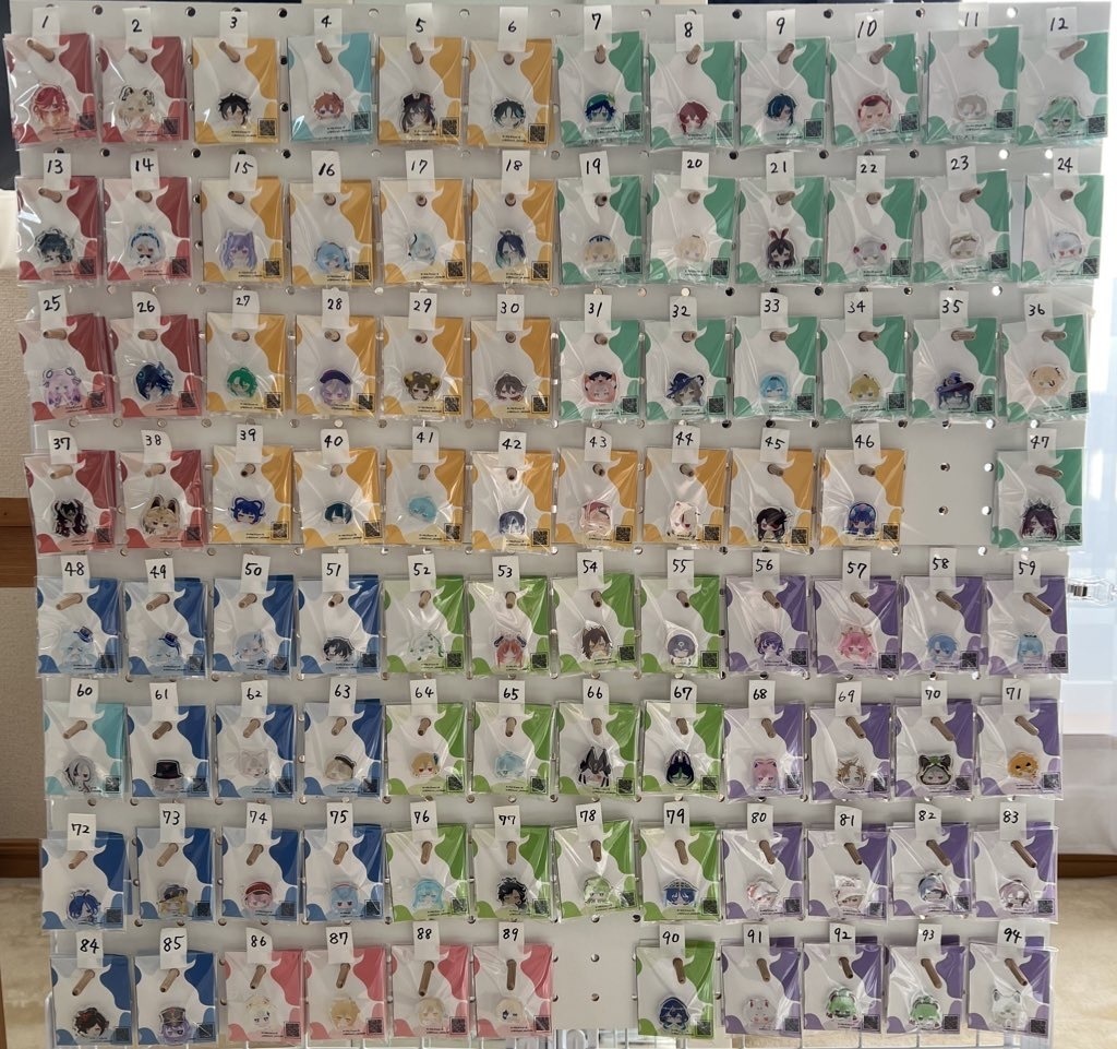 アクリル 原神 キャラクターフェイスピンバッジ モンド