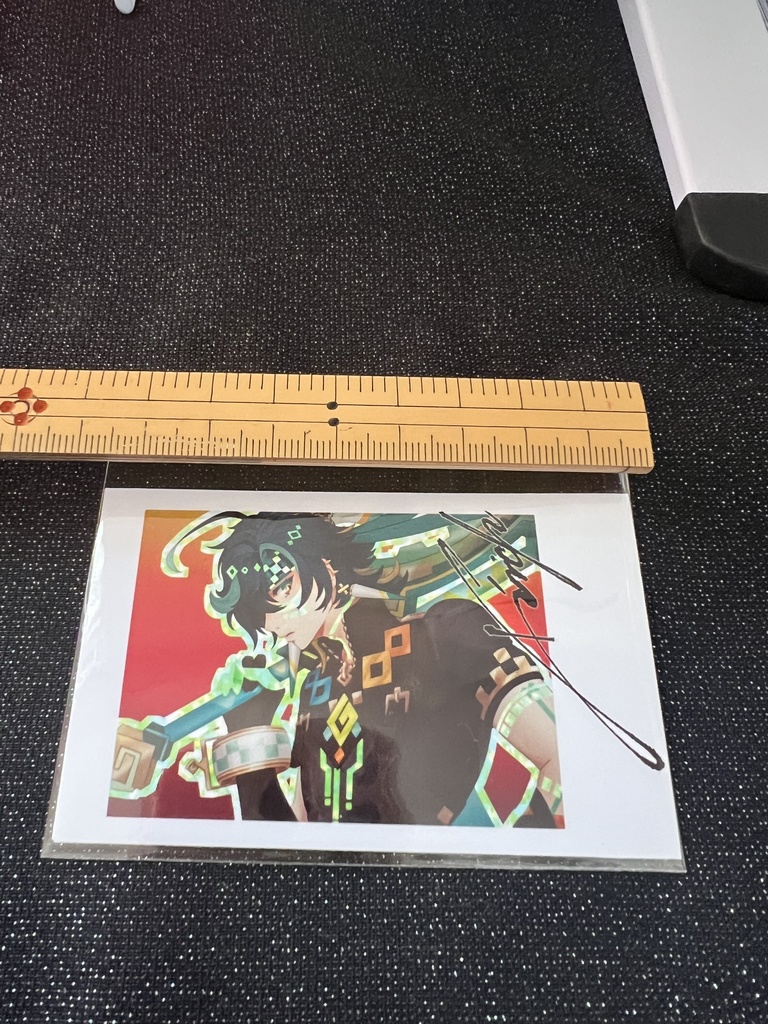 手作り キィニチ チェキ風カード
