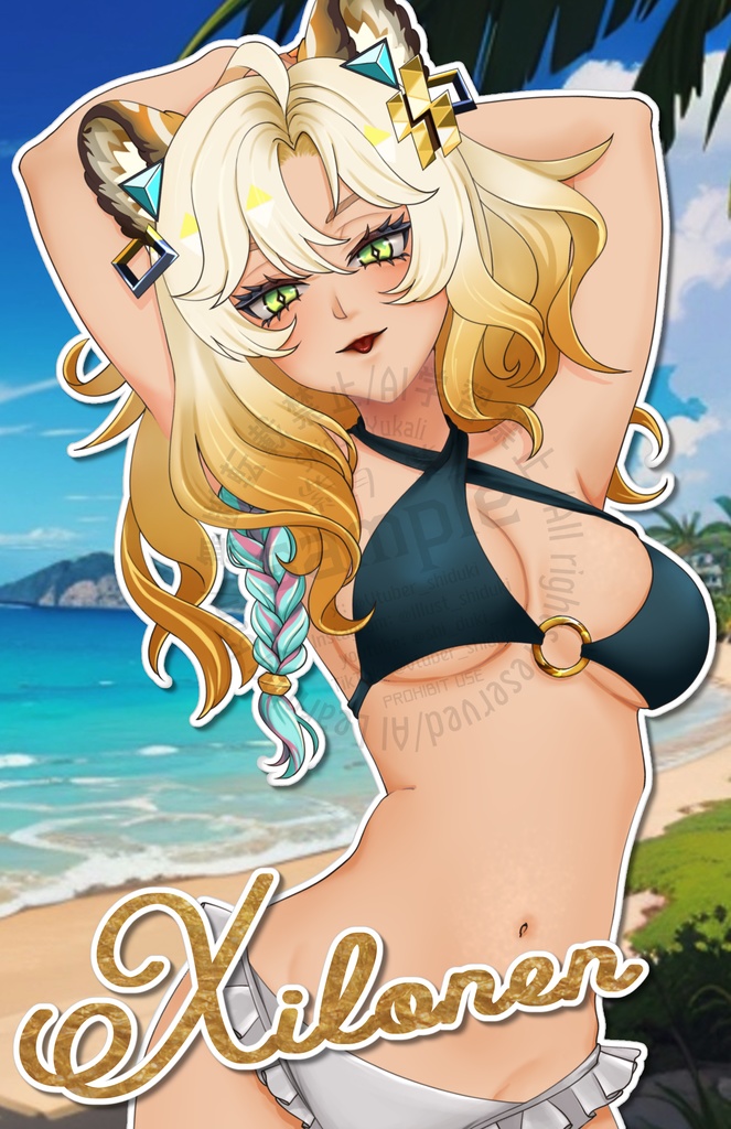 SUMMER 水着 トレカ風カード