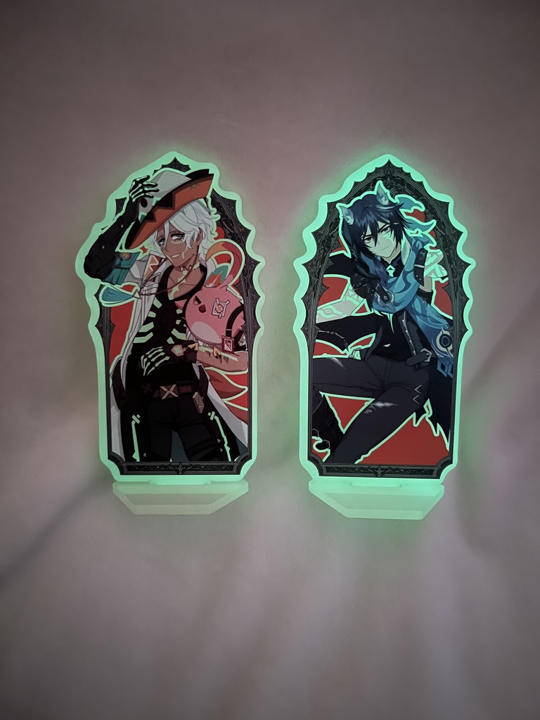 原神 蓄光アクリルスタンド イファ オロルン