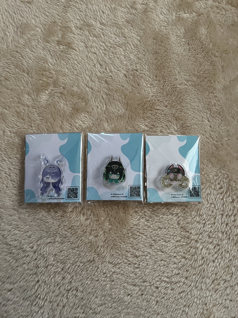 ｱｸﾘﾙ 原神 キャラクタフェイスピンバッジ ナドクライ