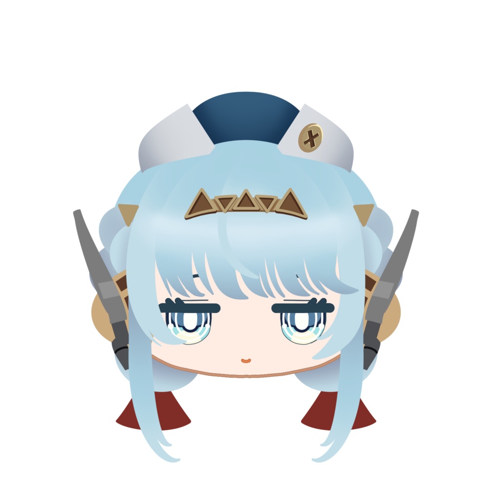 アクリル 原神 キャラクタフェイスピンバッジ ナドクライ