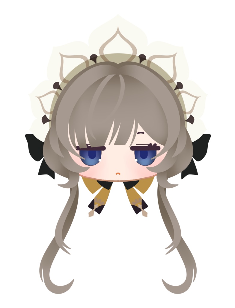 アクリル 原神 キャラクタフェイスピンバッジ ナドクライ