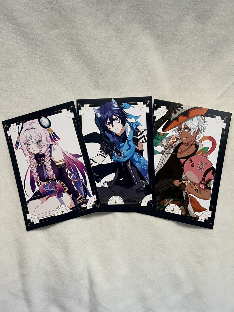 【ﾎﾟｽﾄｶｰﾄﾞ】アートカードセット