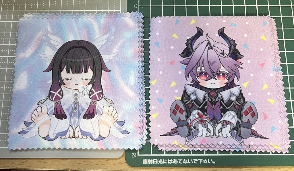 原神 おすわり マルチクリーナー(メガネ拭き)