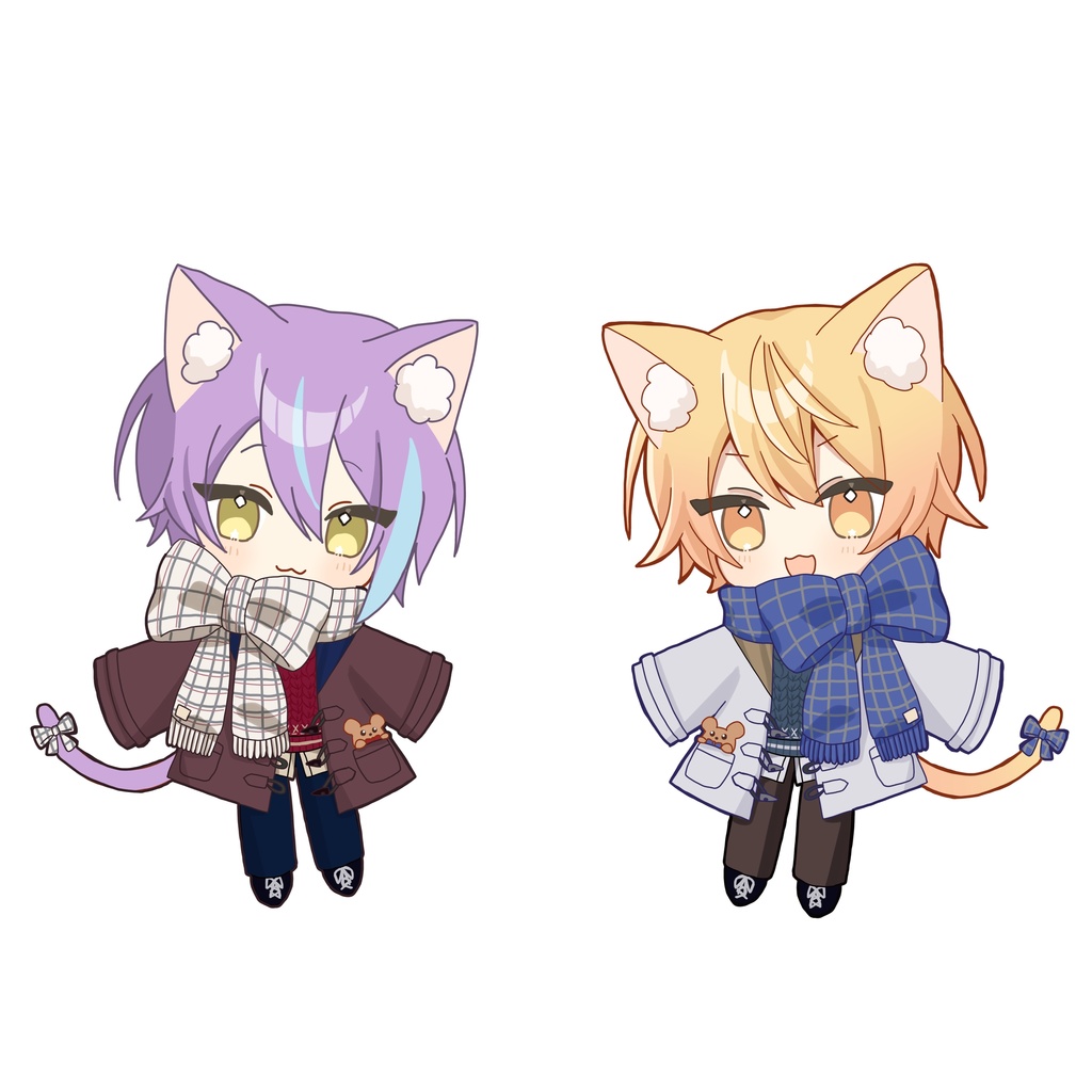 プロセカ 猫リボンマフラーアクキー 類 司