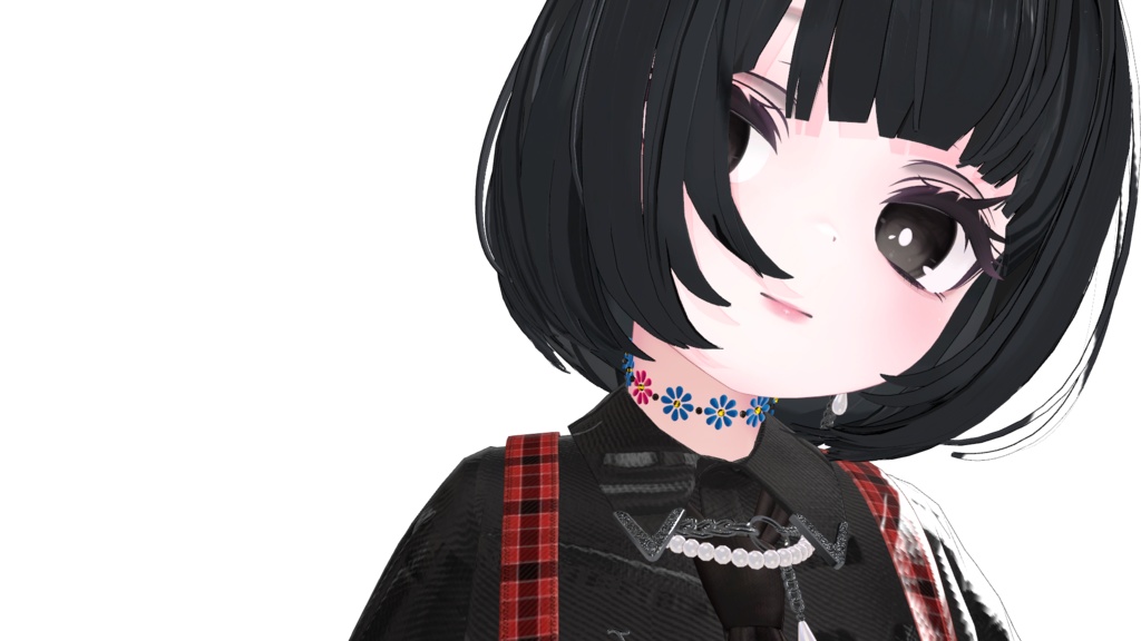 無料　ミルフィ用　花のチョーカー　ガーターリング