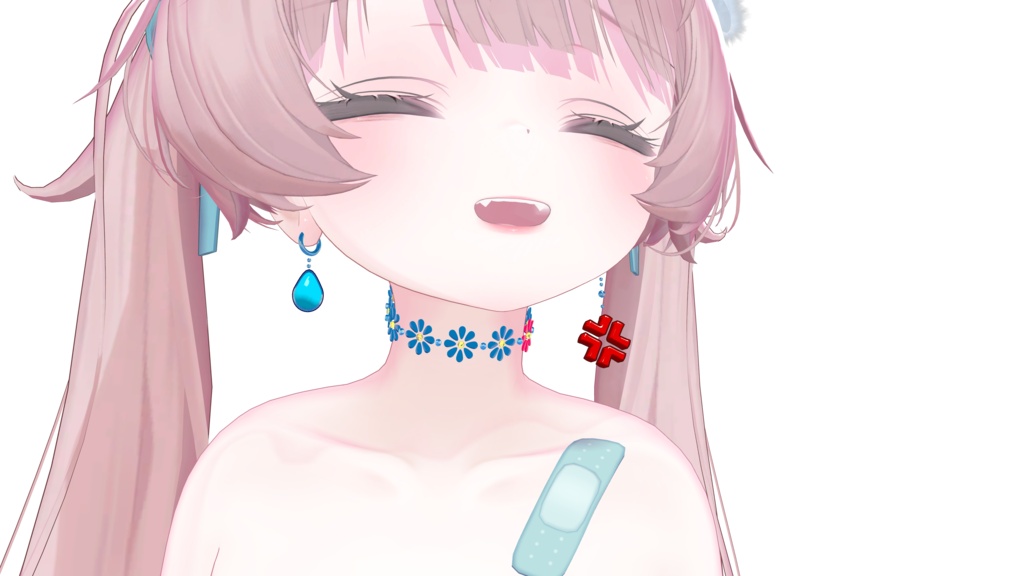 【ミルフィ用】ふきげん💢💧ピアス。【無料】