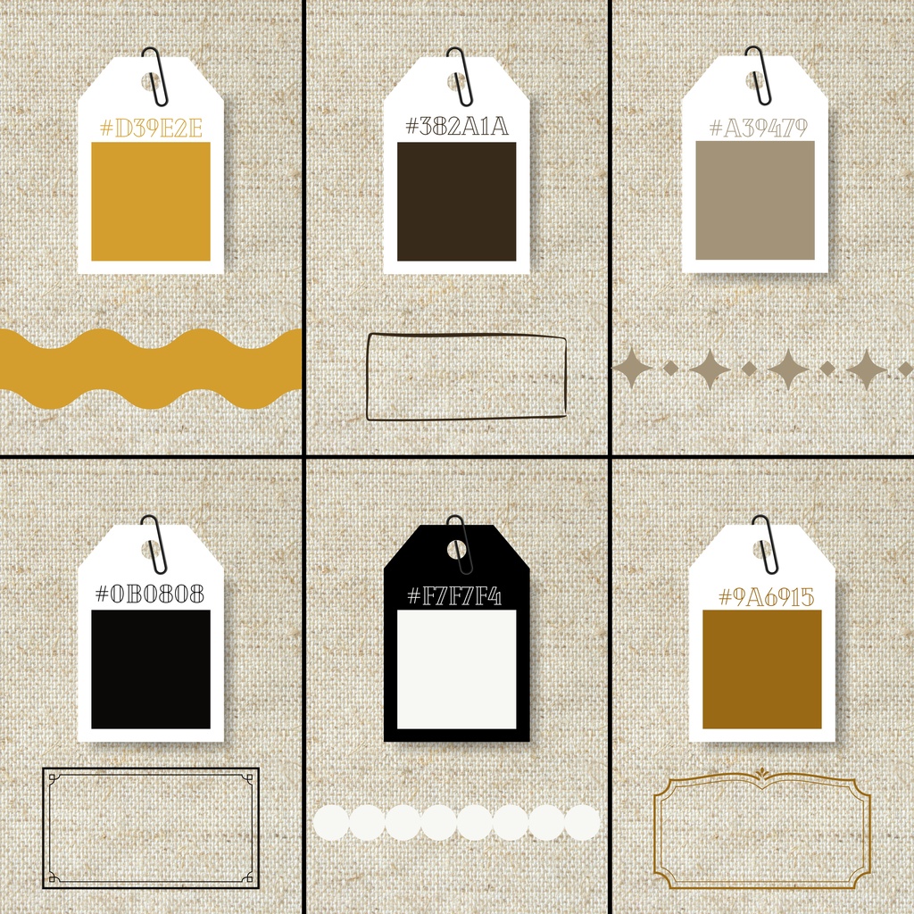 【商用OK】アールデコ調シームレスパターン 6種セット|金・黒・白のラグジュアリー背景素材(300dpi/JPG・PNG・PDF)