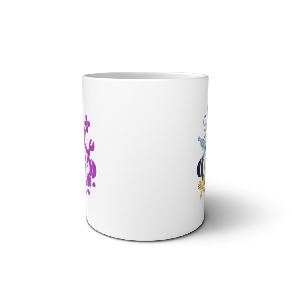 しろグラマグカップ