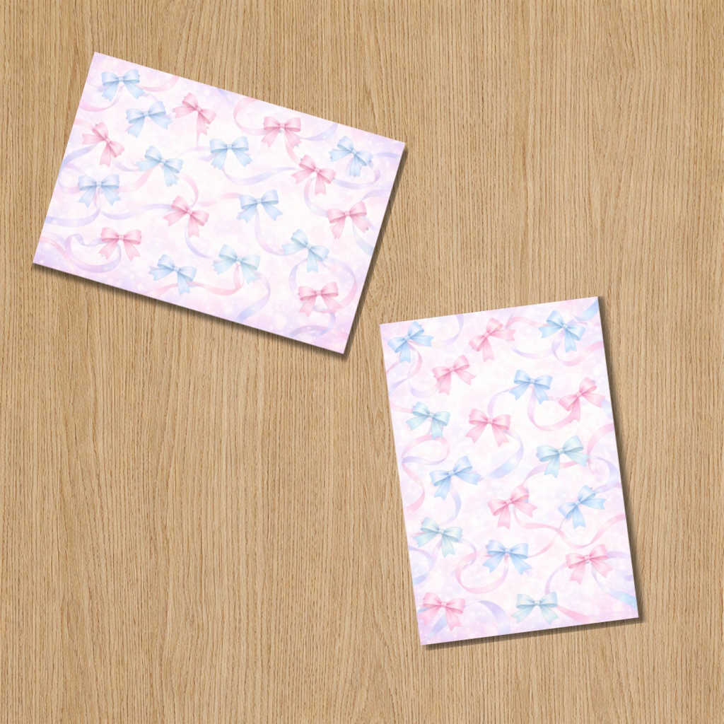 リボン｜デザインペーパーセット