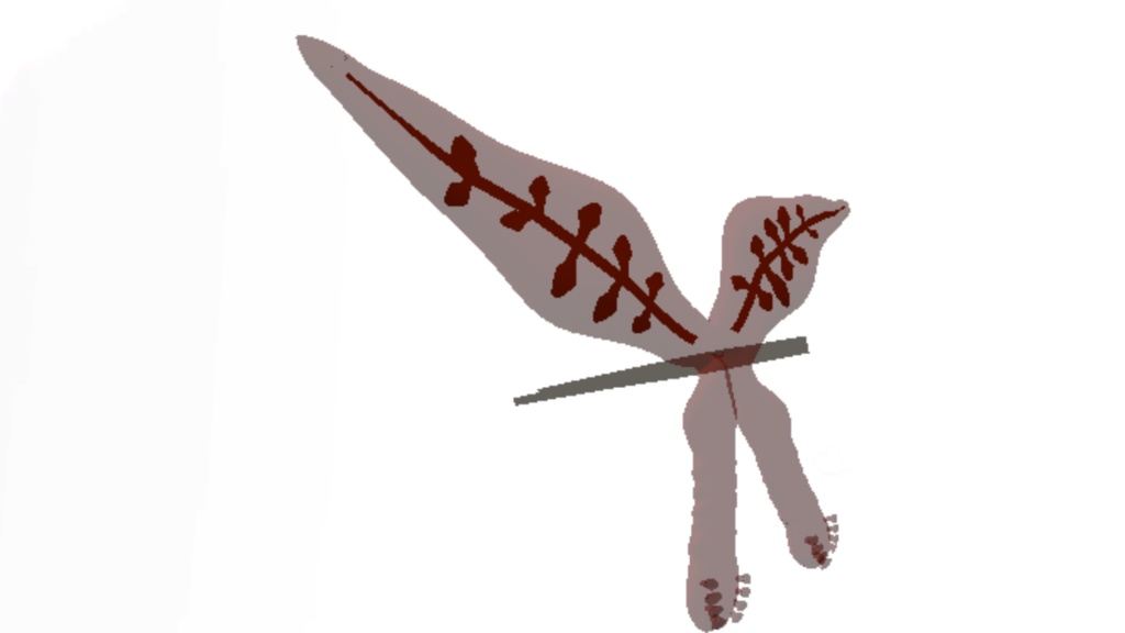 【無料】フタゴムシのヘアピン