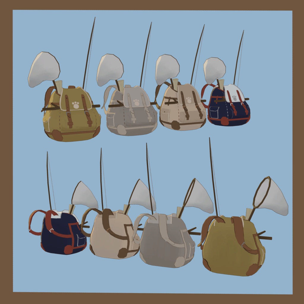 【MA対応&カラバリ追加】たんけんリュック