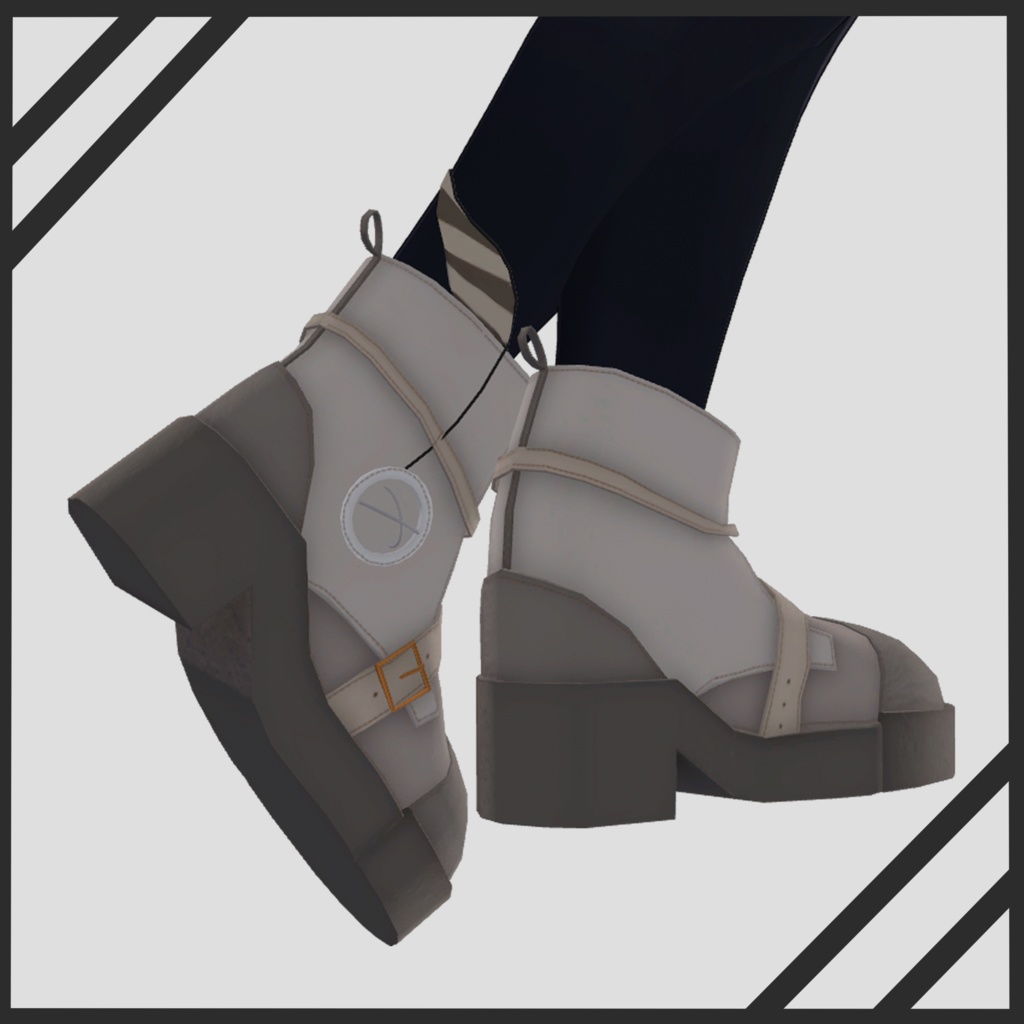 【MA対応&10アバター対応】たんけんブーツ
