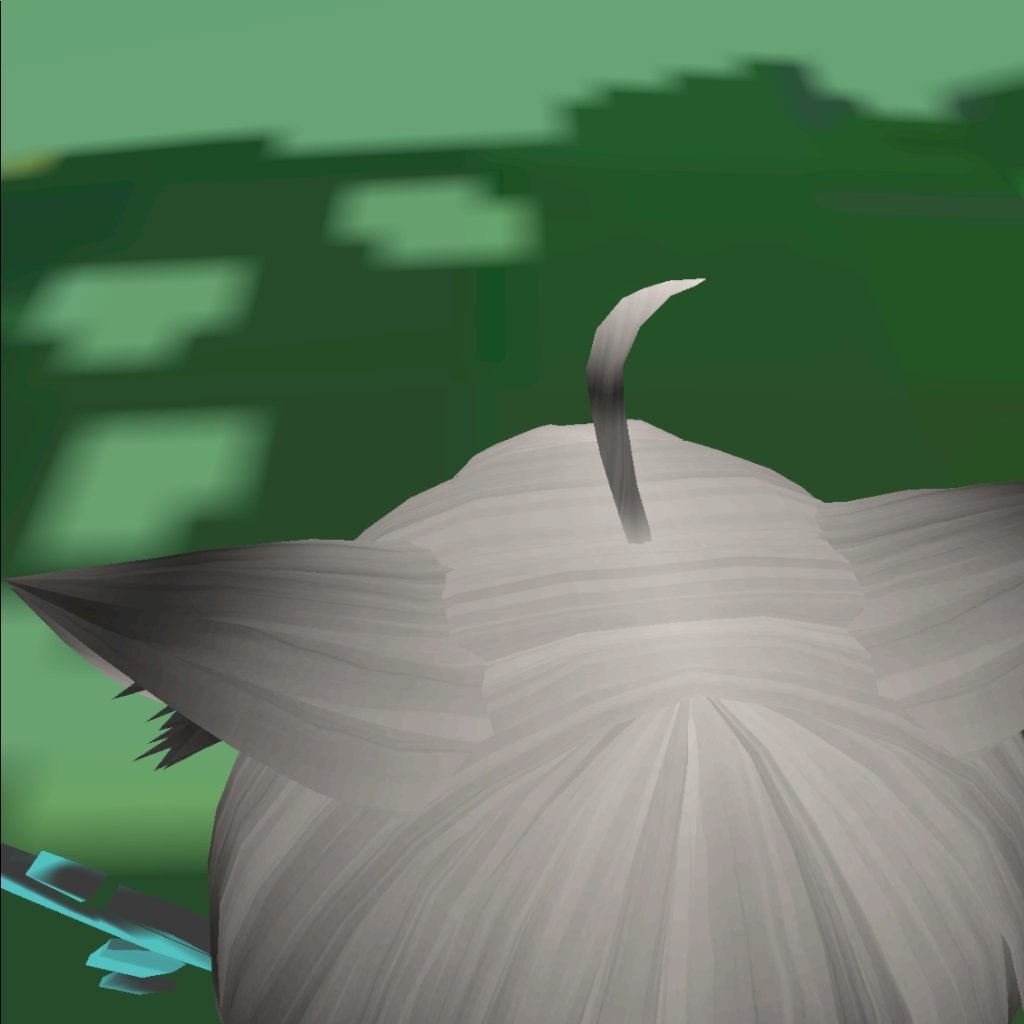 あほ毛【VRC想定アクセサリー】