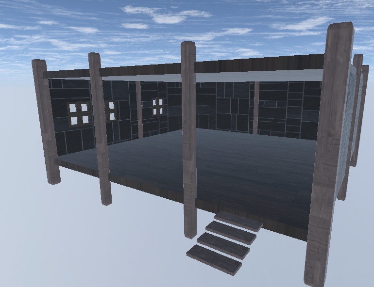 家っぽい3Dモデル【VRChat想定】