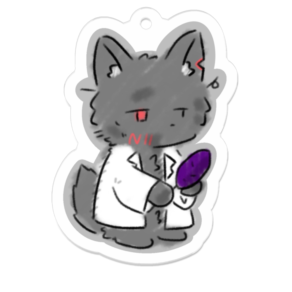 アクリルキーホルダー(Nさん・やきいも)