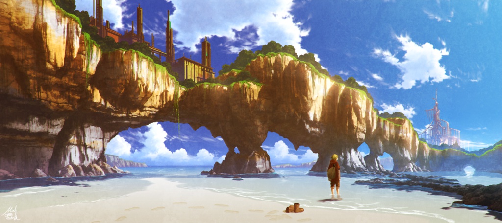 【SALE】風景イラスト集『Trance』