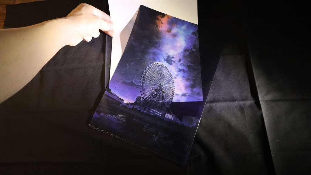 『MEMORY』仕掛けクリアファイル