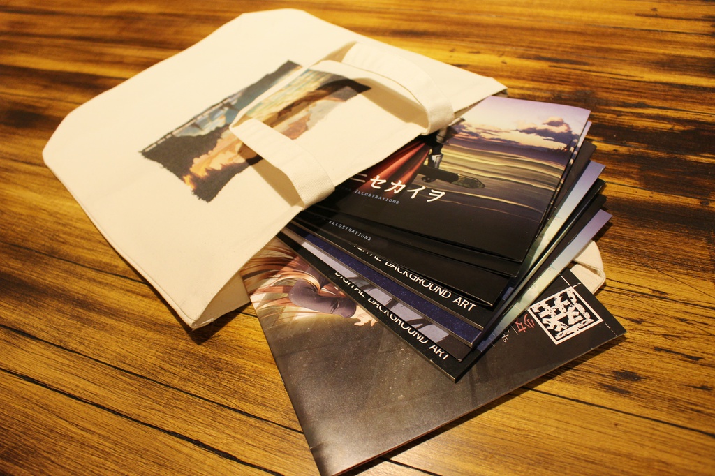 【トートバッグ】頭のなかのキャンバス