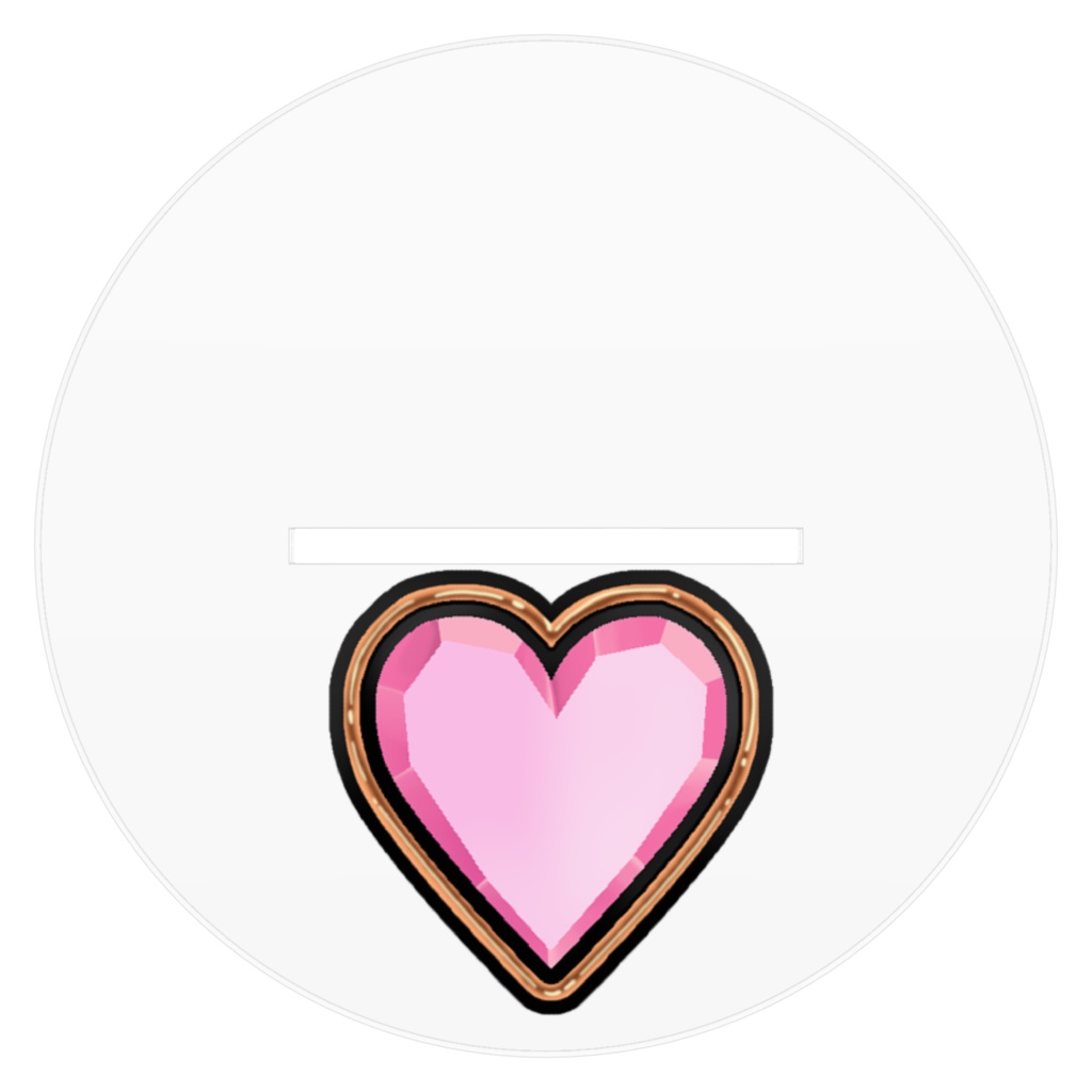 キュアハート アクリルフィギュア160mm