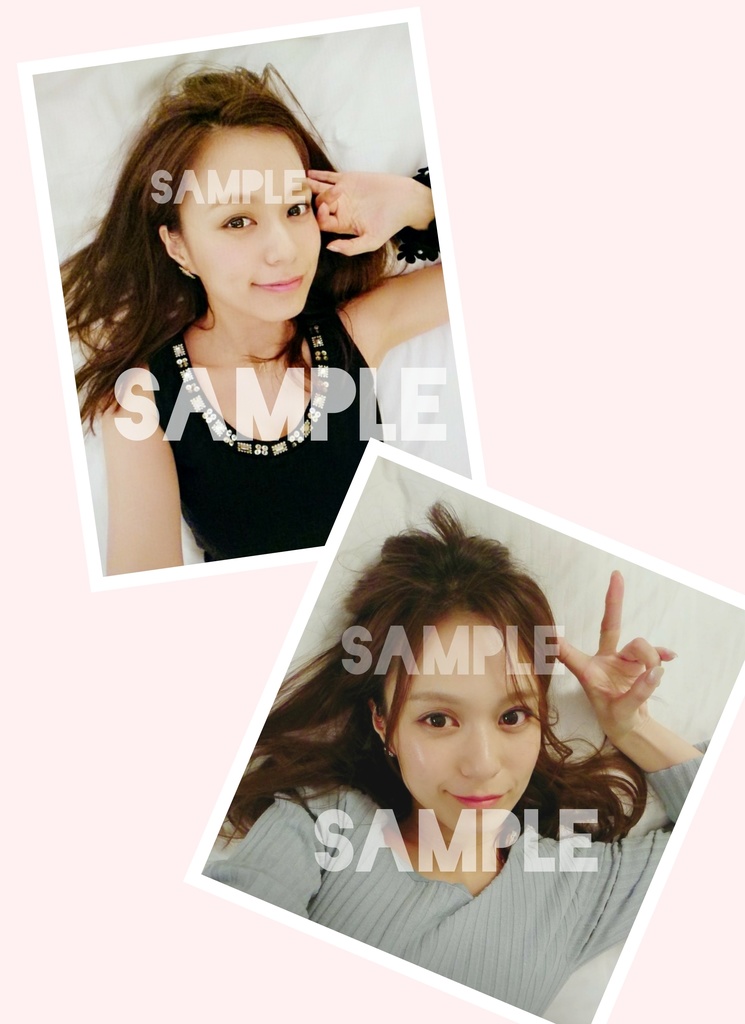 ③サイン入り写真 2枚セット メッセージ付きゆ