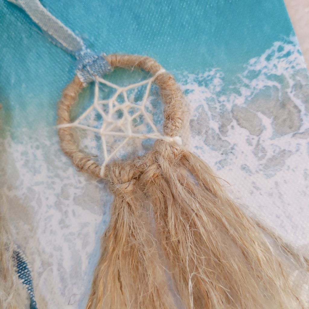 ①手作りドリームキャッチャー 2個セット