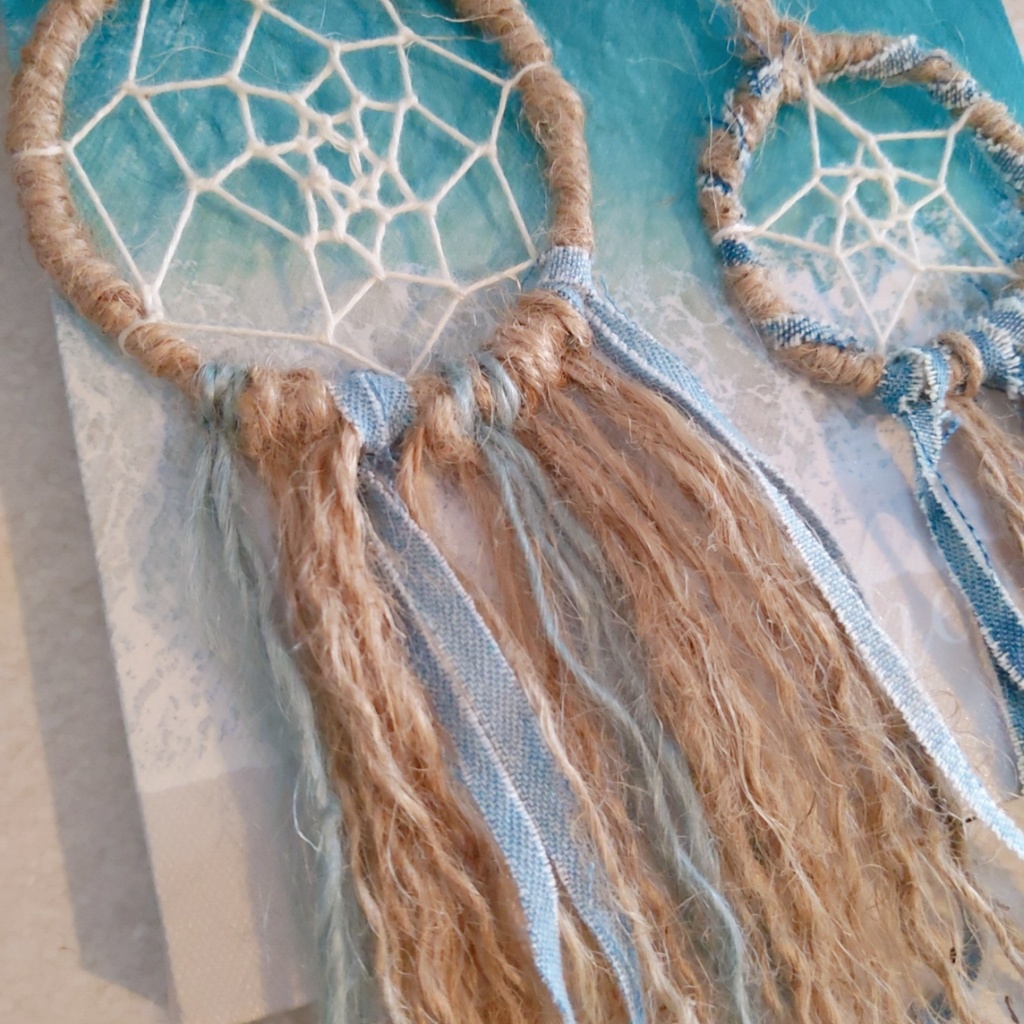 ③ 手作りドリームキャッチャー 2個セット